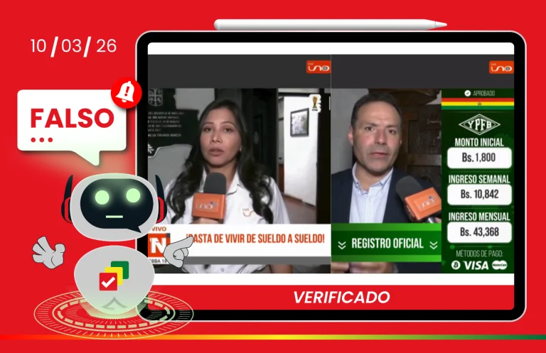 Falso: video manipulado con IA usa la imagen de Zambrana para promover inversión fraudulenta