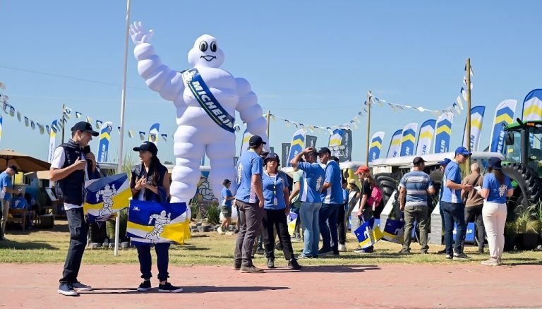 Por Expoagro circuló la sustentabilidad, con neumáticos que reducen la compactación de suelos