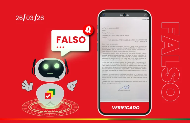 Es falsa la carta de renuncia atribuida al ministro de Hidrocarburos en medio de la crisis por combustible