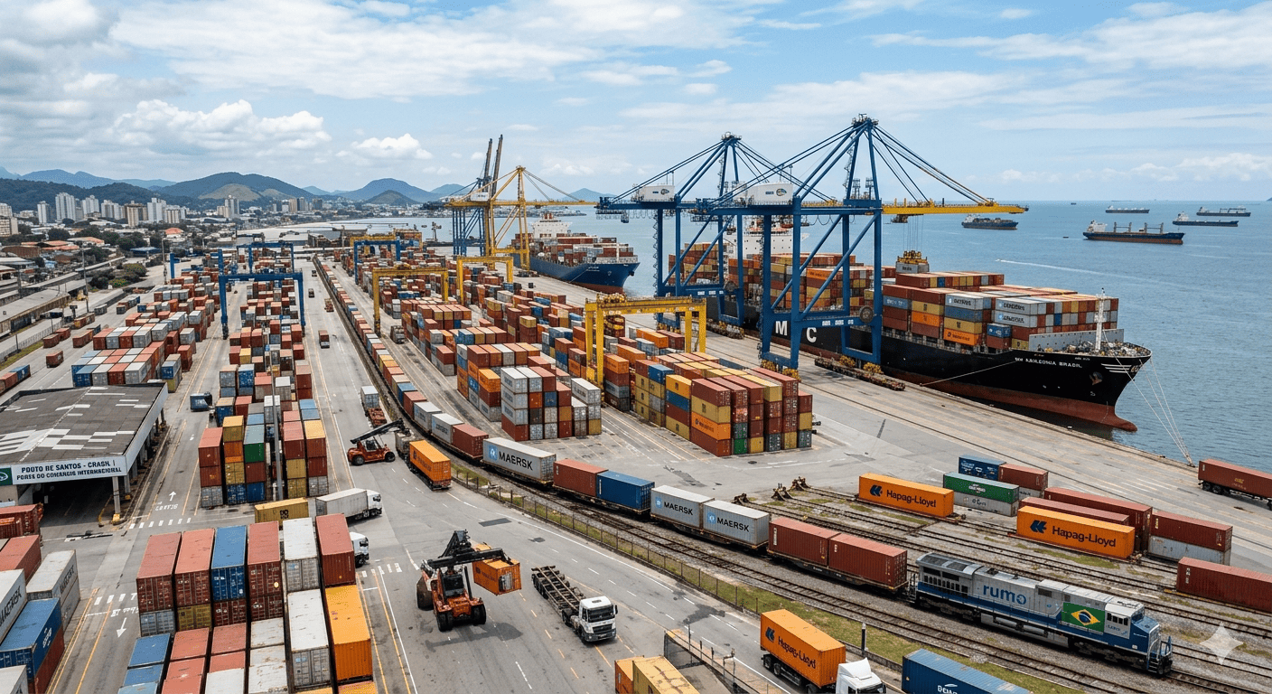 Brasil lidera el crecimiento económico del MERCOSUR impulsado por el comercio internacional
