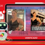La mujer de la fotografía no es María Argentina Rojas, exgerente de Aduana vinculada a antecedentes de narcotráfico