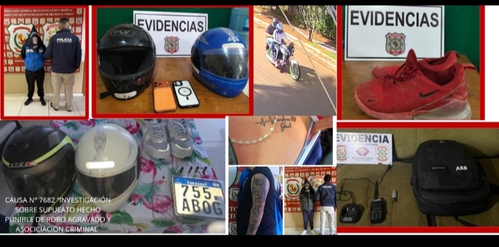 Policía presenta a dos sospechosos, escasas evidencias y ni rastros de los G. 150 millones Policía presenta a dos sospechosos, escasas evidencias y ni rastros de los G. 150 millones