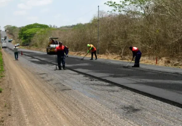 Plan de asfaltado sigue en marcha en la Morón-Coro