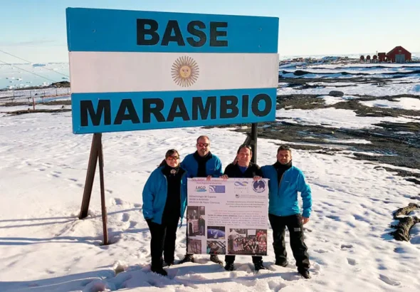Un innovador estudio de científicos del CONICET demostró que el detector Neurus revela secretos de la atmósfera antártica