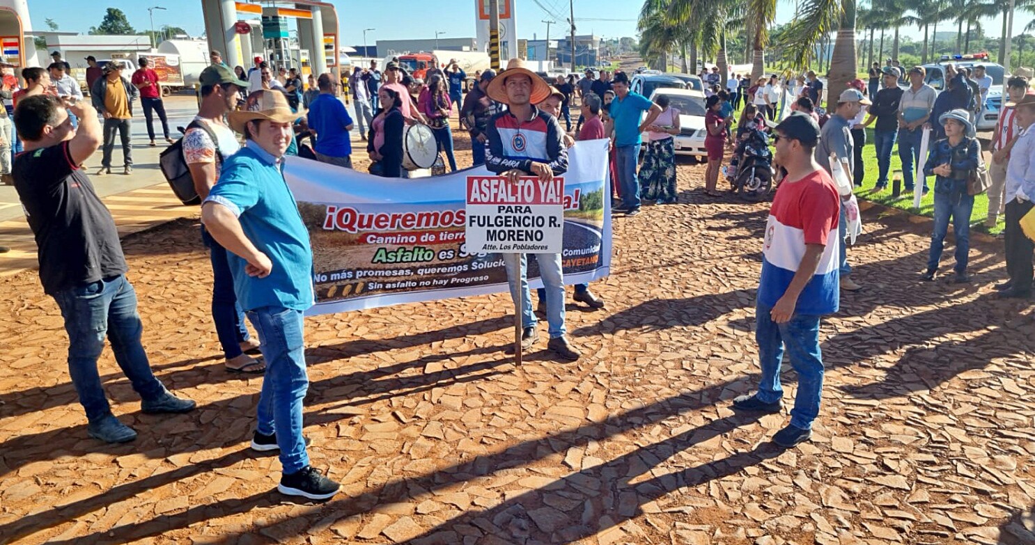 En Santa Rita luchan por concretar asfalto de un tramo de 45 kilómetros