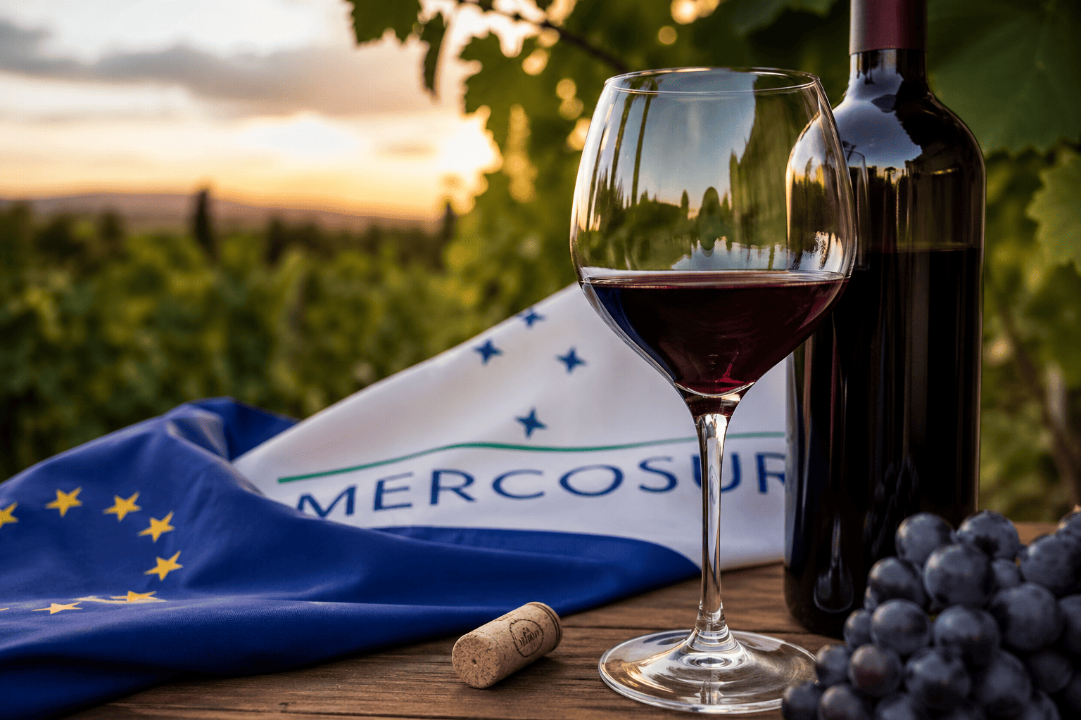 El acuerdo entre Mercosur y la UE ya está reorganizando el mercado del vino en Brasil incluso antes de que sus efectos financieros lleguen a los estantes, y el champán quedó fuera.