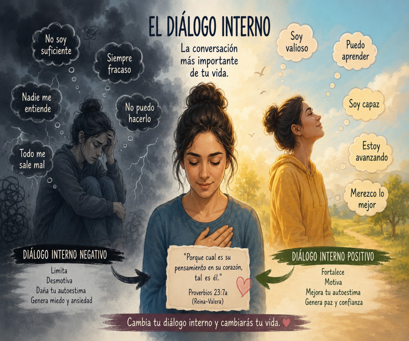 EL DIÁLOGO INTERNO: LA CONVERSACIÓN MÁS IMPORTANTE DE TU VIDA.