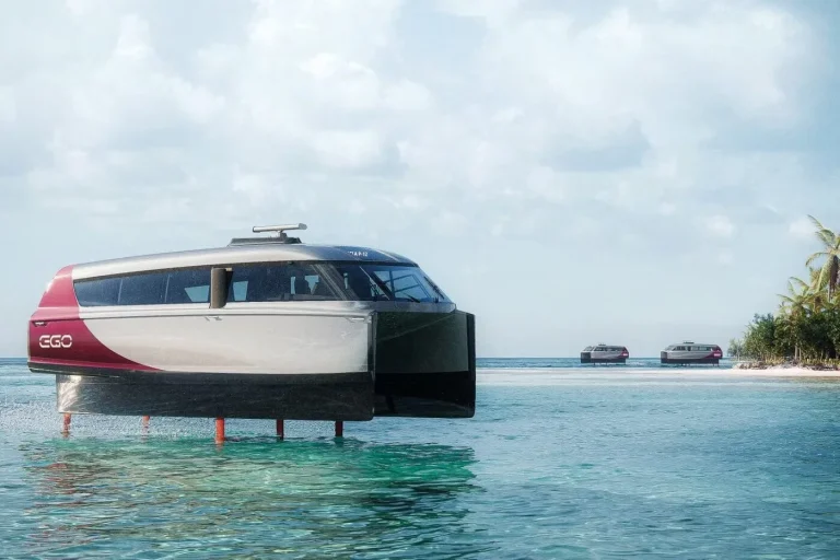 Una revolución en la movilidad insular: Maldivas despliega 100 barcos hidroala eléctricos para un turismo más sostenible
