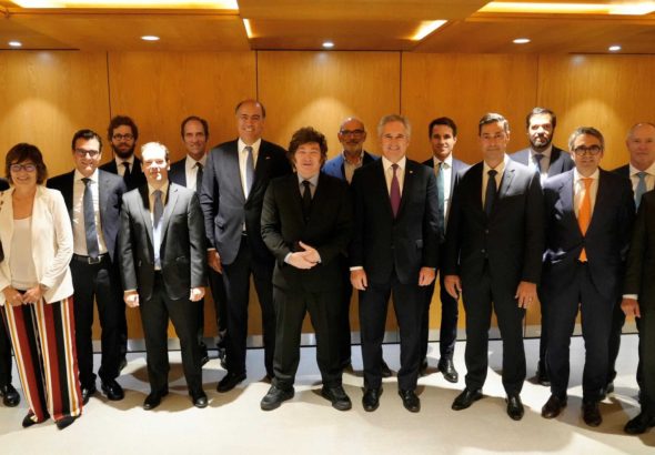 El Presidente Milei se reunió con importantes empresarios e inversores españoles