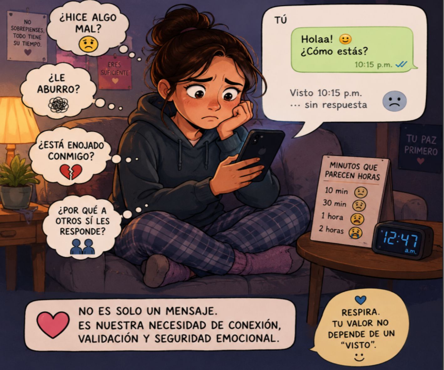 EL ECO DEL SILENCIO: ¿POR QUÉ NOS DUELE TANTO QUE TARDEN EN RESPONDER?
