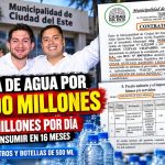 Agua mineral de oro: El pueblo pagará 109 bidones de 20 litros y 946 botellitas de 500 ml al día que tomará Mujica