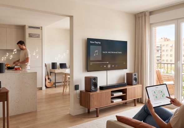 Altavoces multiroom: así funciona la tecnología que te permite escuchar música por toda la casa