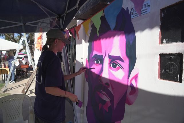 Argentina — El barrio donde nació Lionel Messi, en Rosario, se transforma en un museo a cielo abierto