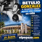Betulio González: el tricampeón también merece una estatua en vida
