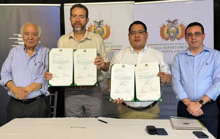 Bolivia — CONVENIO ENTRE LA CRE Y LA FISCALÍA GENERAL DEL ESTADO