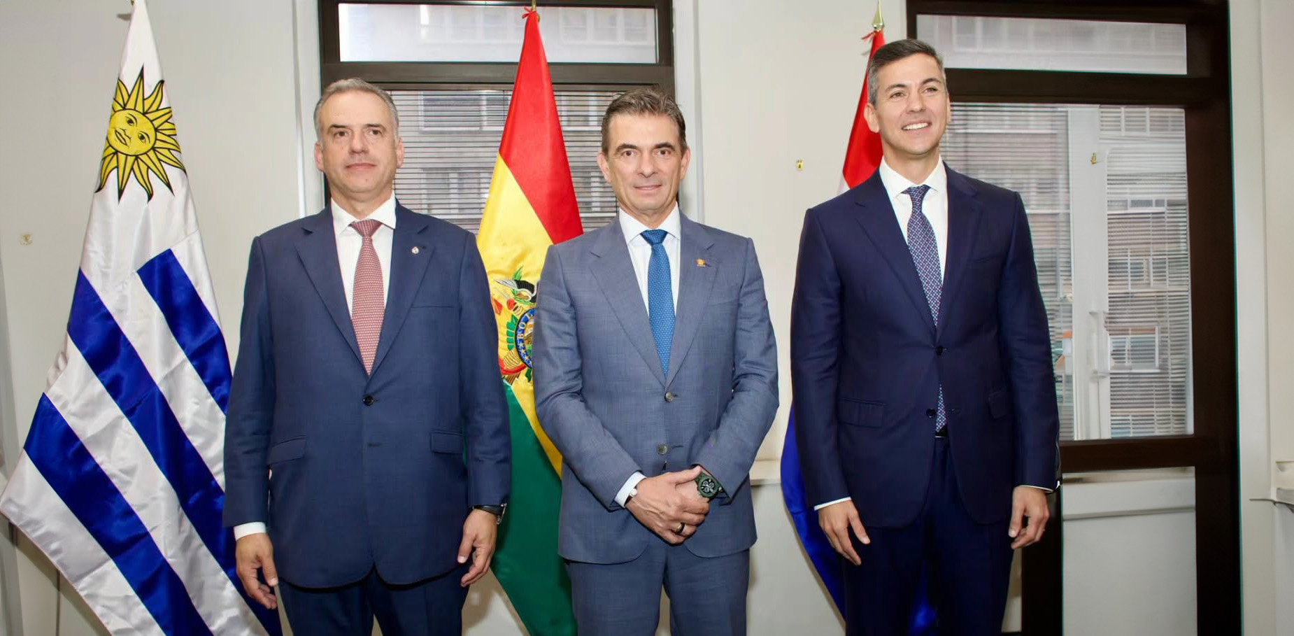 Bolivia, Paraguay y Uruguay buscan consolidar una logística regional eficiente