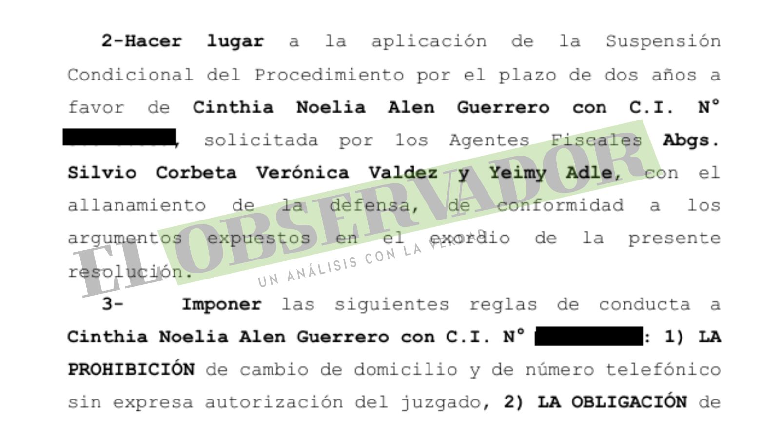 Caso Miguel Prieto: Otorgan suspensión condicional a procesada tras admitir hechos de lesión de confianza Caso Miguel Prieto: Otorgan suspensión condicional a procesada tras admitir hechos de lesión de confianza