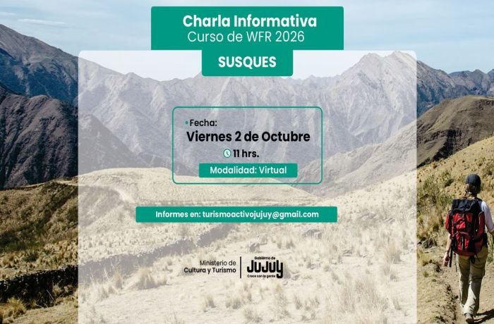 Convocan a prestadores turísticos de Susques a una charla sobre el curso de socorrismo WFR