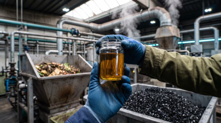 De basura a materia prima: Australia transforma residuos en vinagre y aceite mediante tecnología térmica