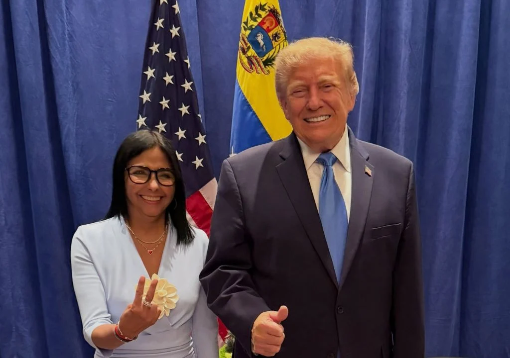 Delcy Rodríguez y Donald Trump sostuvieron encuentro histórico en Nueva York Delcy Rodríguez y Donald Trump sostuvieron encuentro histórico en Nueva York