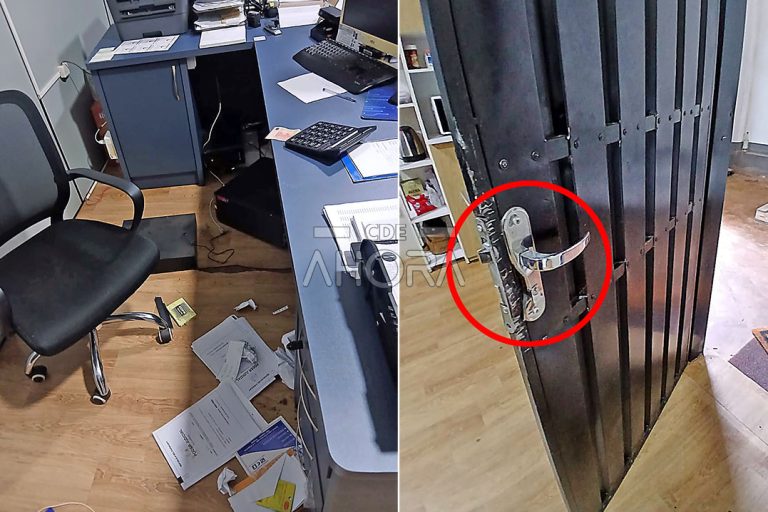 Delincuentes aprovechan feriado largo: Roban dinero y celulares a una planta industrial