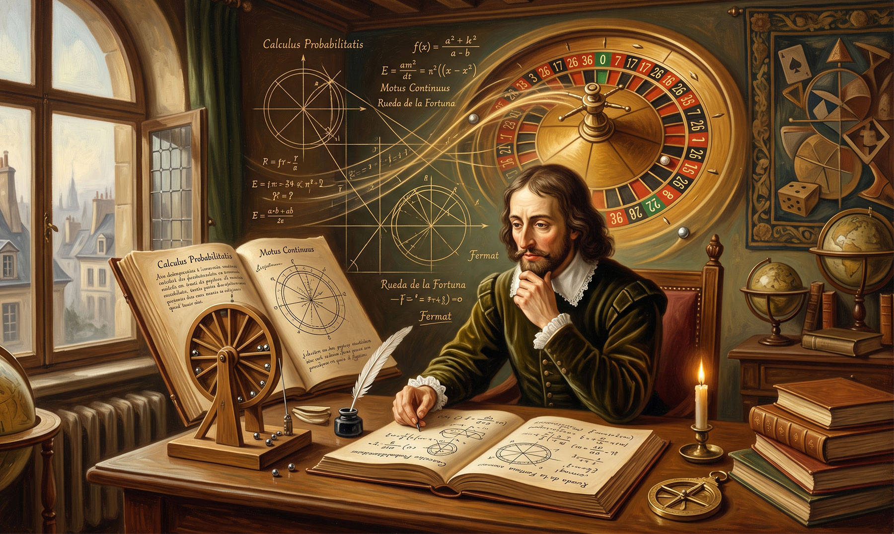 El enigma de la rueda: La fascinante conexión entre Blaise Pascal y el origen histórico de la ruleta