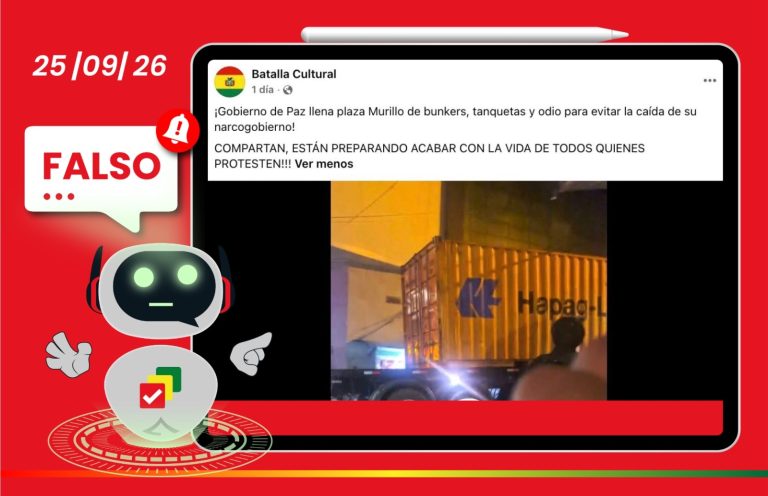 El Gobierno no movilizó tanquetas a la plaza Murillo