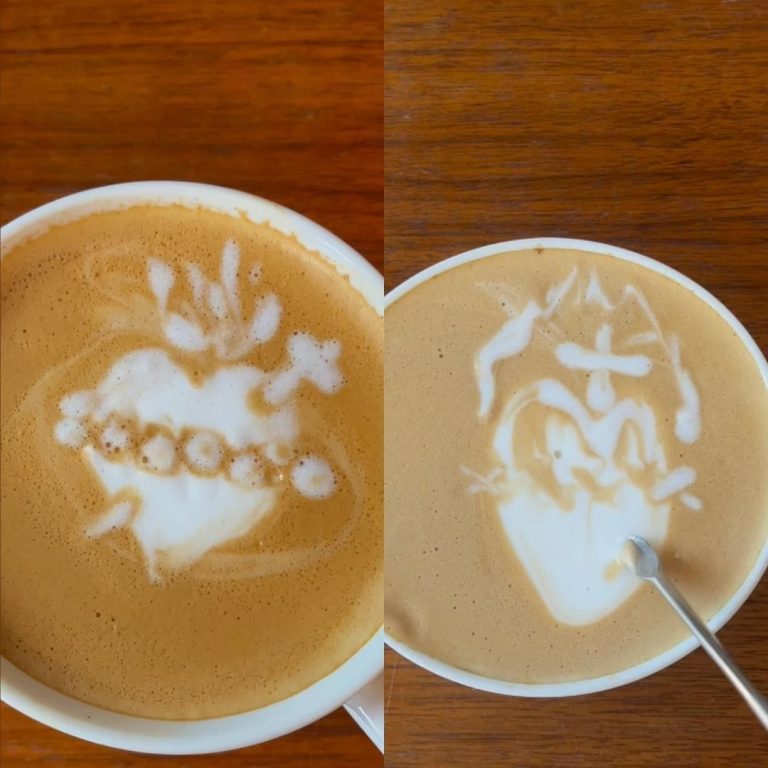 ¿El latte perfecto no existe? Esta barista católica crea el Sagrado Corazón de Jesús en su café para evangelizar