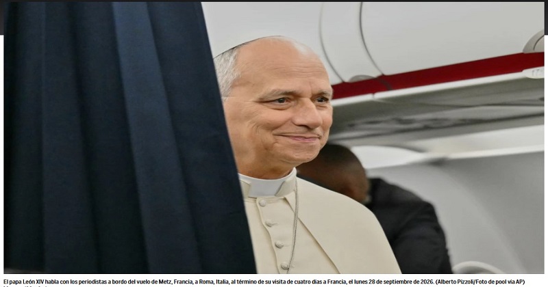 El papa León XIV dice que la seguridad de la IA no es “noticias falsas”