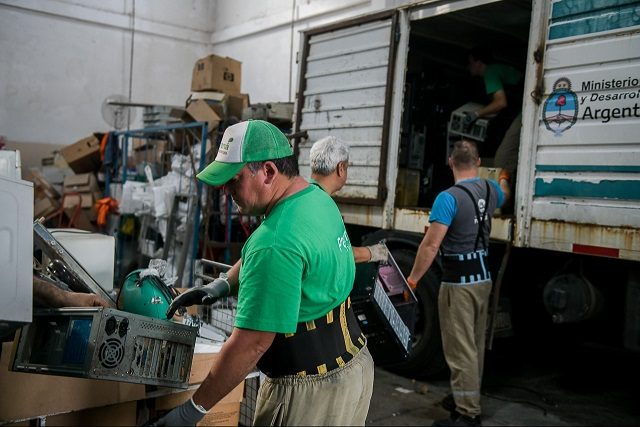 En lo que va del año Paraná envió para reciclar 20 toneladas de residuos electrónicos