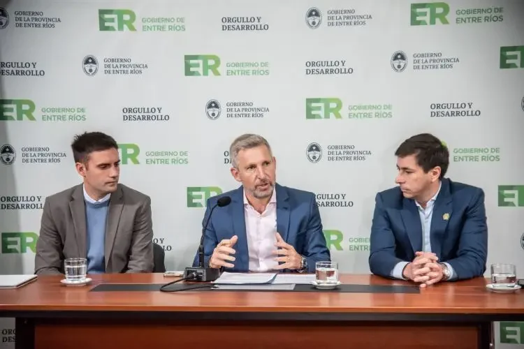 Entre Ríos: Frigerio lanzó un plan para proteger el salario de estatales y jubilados