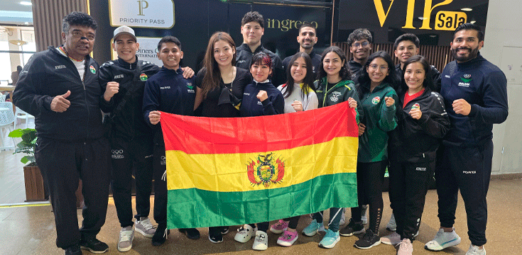 Equipo nacional de karate viaja a Rosario para competir en los Juegos Suramericanos