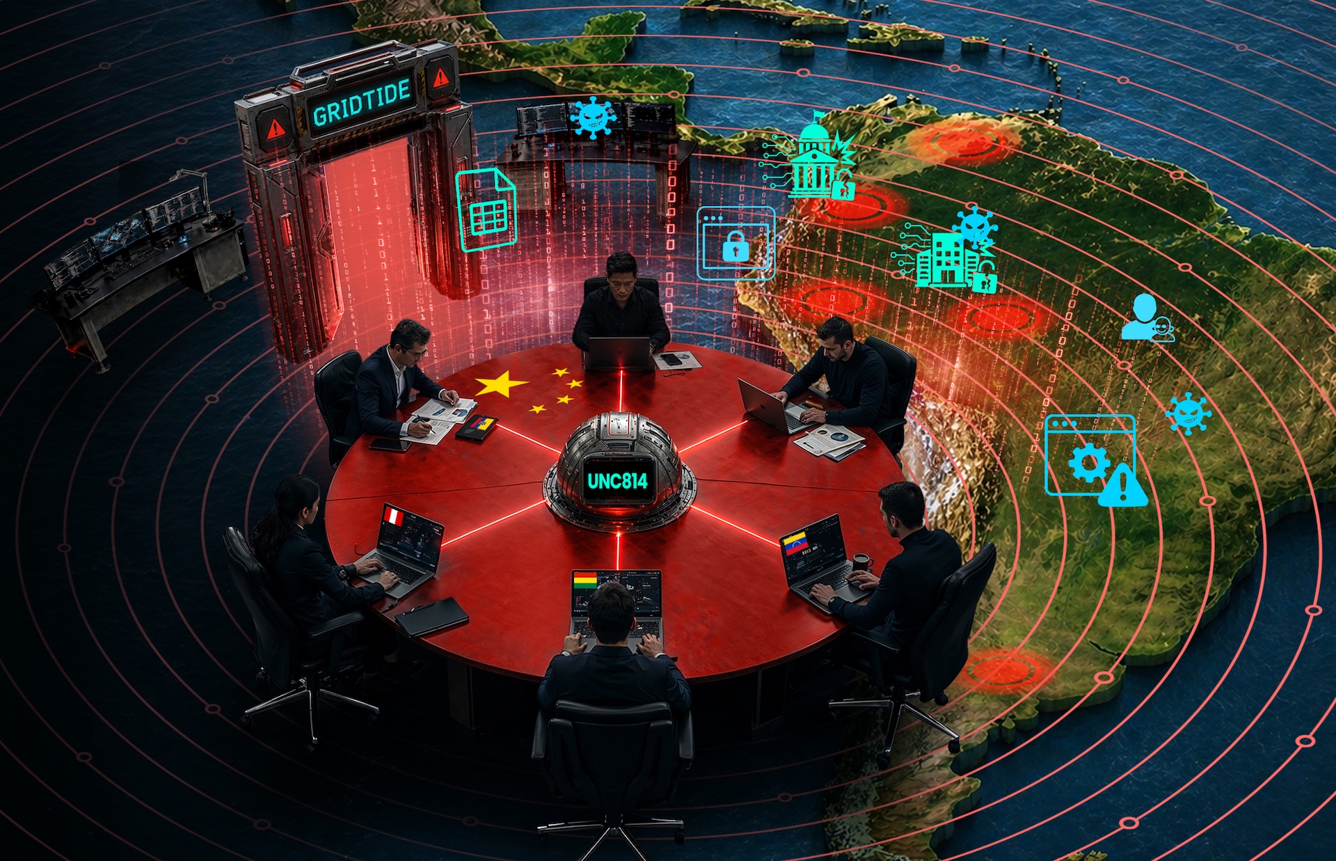 Espionaje cibernético chino expone riesgos para la infraestructura crítica de Latinoamérica Espionaje cibernético chino expone riesgos para la infraestructura crítica de Latinoamérica