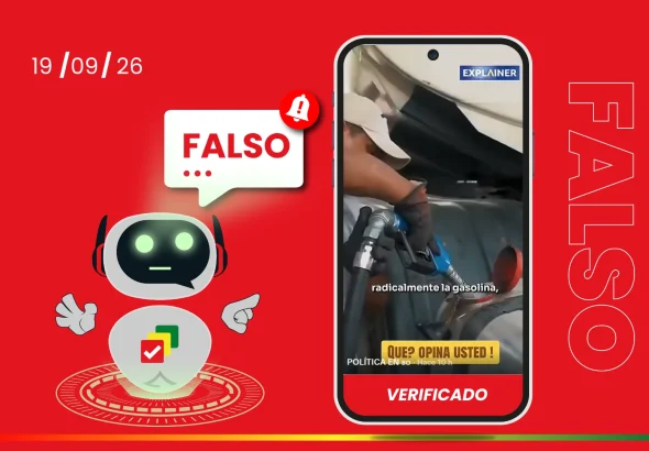 Falso: Usan un video de 2025 para desinformar sobre el reciente anuncio presidencial y las nuevas medidas económicas