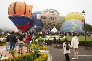 Festival Internacional de globos aerostáticos despega en Quito