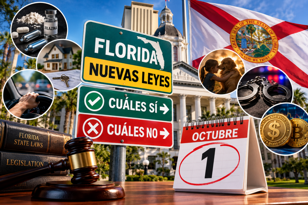 Florida estrena nuevas leyes: Cuáles sí, cuáles no Florida estrena nuevas leyes: Cuáles sí, cuáles no