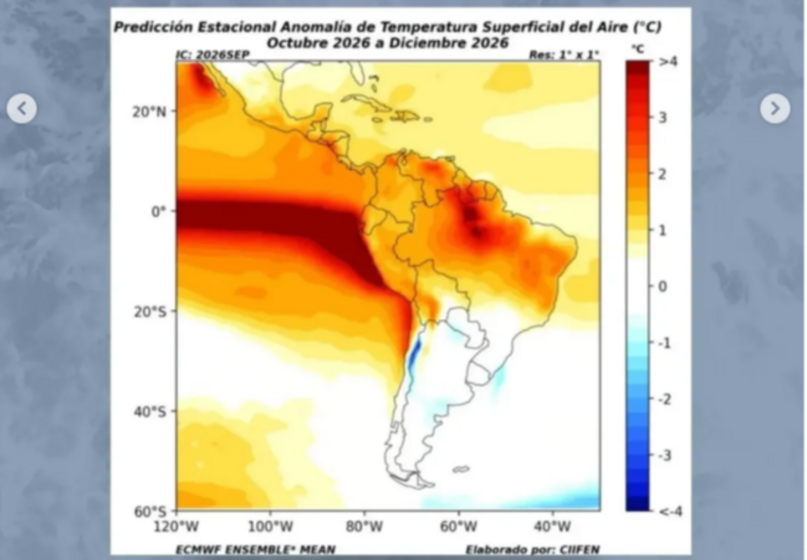 Inameh | Se mantendrán altas temperaturas en Venezuela por El Niño Inameh | Se mantendrán altas temperaturas en Venezuela por El Niño