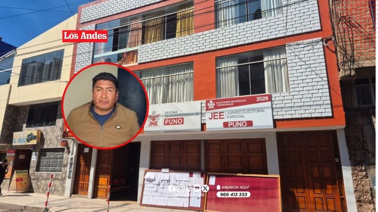 JEE Puno excluye a candidato a alcalde de Chucuito por sentencia condenatoria