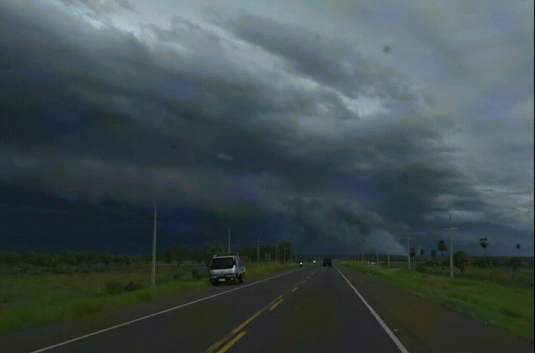 Los 14 departamentos donde se esperan tormentas esta noche Los 14 departamentos donde se esperan tormentas esta noche