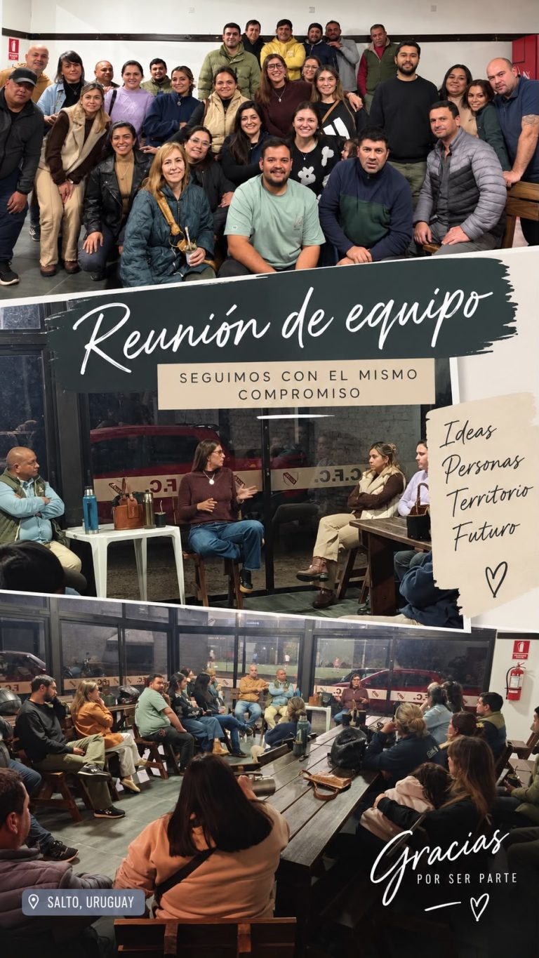 María Eugenia Taruselli encabezó un nuevo encuentro de trabajo con su equipo