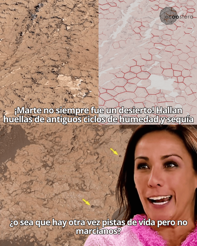 Marte tuvo estaciones como la Tierra y Curiosity encontró la prueba
