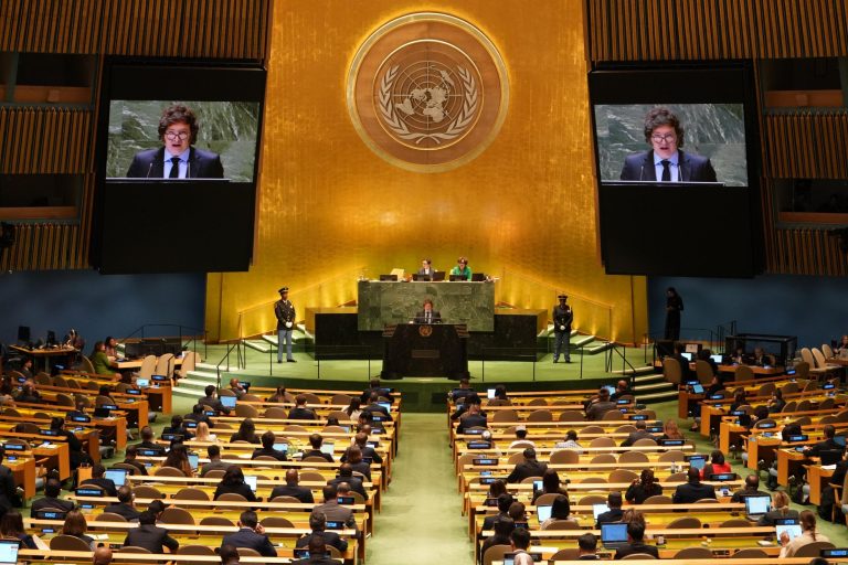 Milei prepara un discurso con eje en Malvinas y la IA mientras suma reuniones de alto voltaje