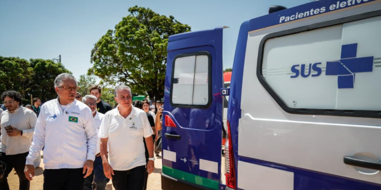 Ministério da Saúde entrega 137 veículos para reforçar o SUS em 49 cidades de Minas Gerais