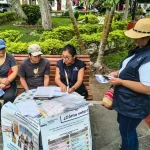 ONPE difunde información electoral en distritos y centros poblados de Lima Sur