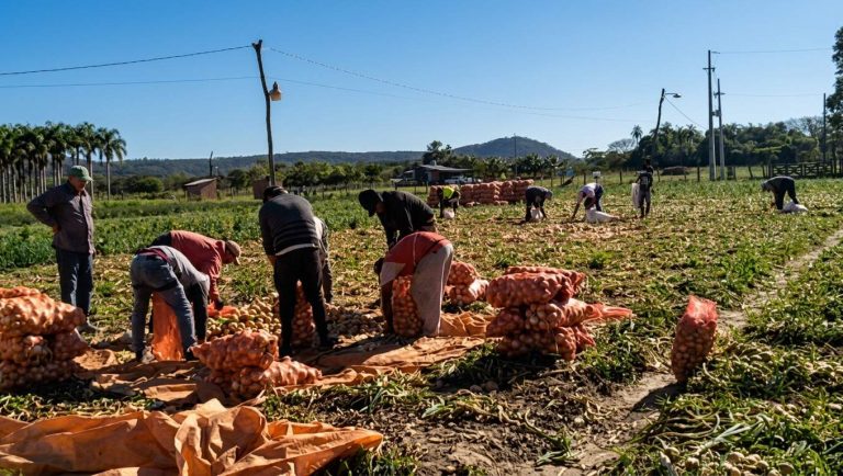 Paraguarí: Restringen importación de papa y cebolla ante inicio de cosecha nacional