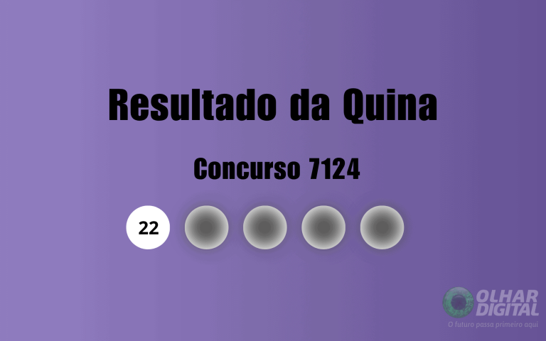 Resultado da Quina de hoje: veja números e ganhadores do concurso 7124 (terça, 22/09)