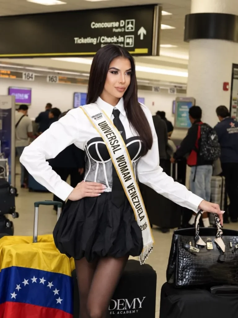 ¡Rumbo a la corona! Faddya Halabi emprende su viaje a Cambodia para brillar en el Universal Woman 2026