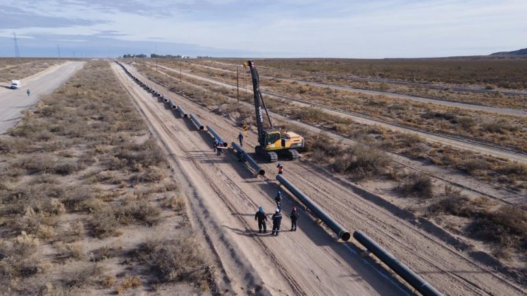 Techint avanza con una obra clave que se conectará con el mayor oleoducto de Vaca Muerta