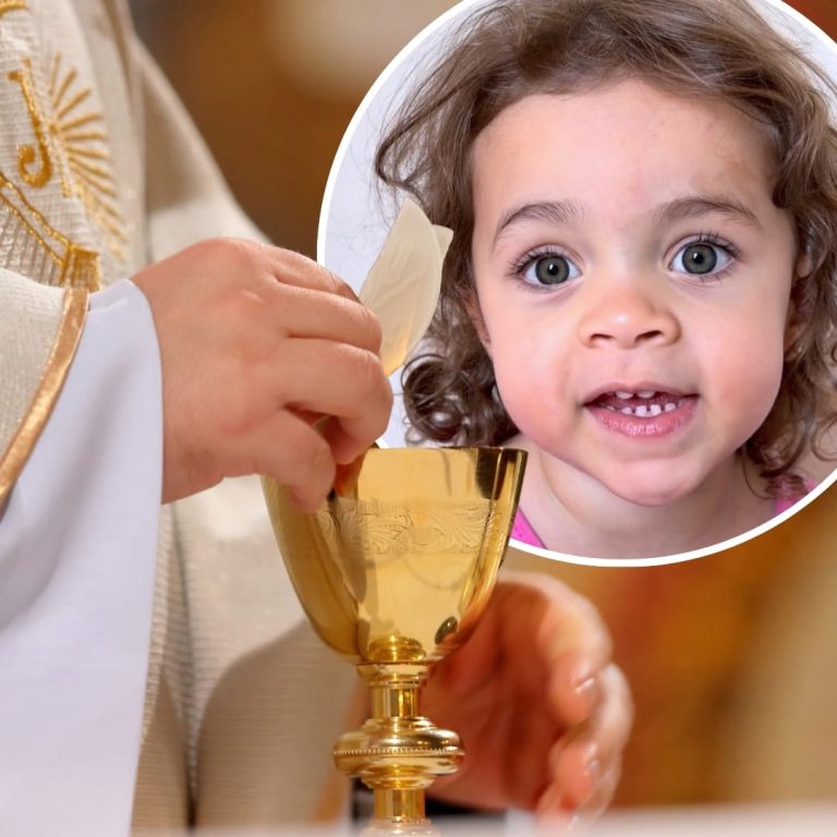 Tiene solo 2 años y explica en una frase qué es la Santa Misa: “El sacrificio perfecto de Jesús”