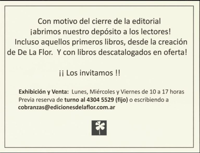 Tras su cierre, Ediciones De la Flor abre su depósito a los fans de Mafalda